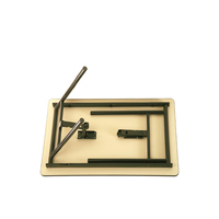 Qualité garantie Made In Italy Table pliante durable assemblée avec joint verrouillable pour l'exportation