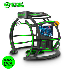 เครื่อง VR Star <span class=keywords><strong>Space</strong></span> VR 9D 2ผู้เล่นเครื่องจำลองเกมยิงความเป็นจริงเสมือนจริง - Product Image 2