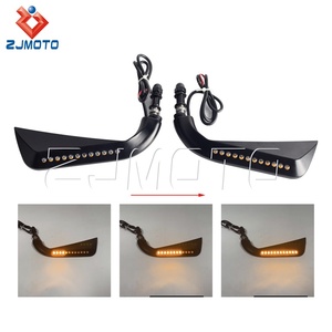 Rétroviseur de <span class=keywords><strong>moto</strong></span> clignotant à LED pour Cross Bones - Product Image 2
