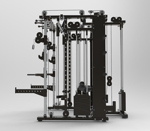 Máquina Multifuncional que Combina Smith, Sistema de Cables y Remo Bajo, para Entrenamiento de Fuerza de Cuerpo Completo en Casa y Gimnasios Comerciales - Product Image 1