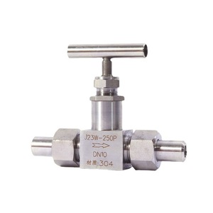 Vanne à aiguille en acier inoxydable Yuzhou Machinery, vanne d'instrument haute pression pour application à l'ammoniac dans les centrales électriques - Product Image 3