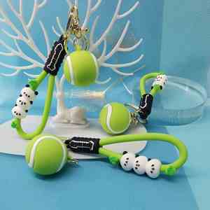 จี้เทนนิสรูปมาสคอตปี 2026 ของขวัญสุดสร้างสรรค์ ขายส่ง รับผลิตตามสั่ง สำหรับสหรัฐอเมริกา แคนาดา เม็กซิโก ของขวัญสำหรับทุกเพศทุกวัย ของเล่น - Product Image 5