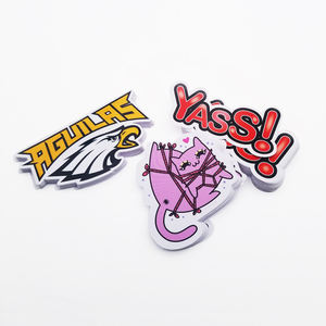 Prezzo poco costoso Della Porcellana Impermeabile Personalizzato Del Fumetto del Motociclo Della Bici <span class=keywords><strong>Casco</strong></span> Del Computer Portatile Die Cut <span class=keywords><strong>Adesivi</strong></span> IN PVC - Product Image 1