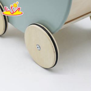 Haute Qualité Éducatif Lune Poussette Jouet En Bois Push <span class=keywords><strong>Walker</strong></span> Pour Bébé W16E266 - Product Image 4