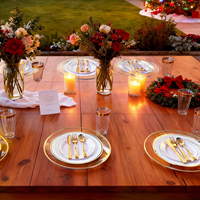Assiettes de Présentation Modernes Personnalisées de 13 Pouces, Transparentes, avec Bord Doré, en Plastique, pour Dîner, Mariage, Fêtes et Événements Formels – Vente en Gros