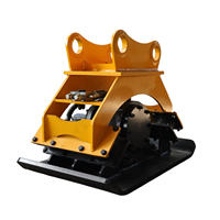 Compacteur à plaque vibrante hydraulique pour engins de construction avec pompe 15HP