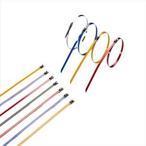 Fascette per cavi autobloccanti in acciaio inossidabile per attrezzatura marina con cinturino fisso in metallo - Product Image 4