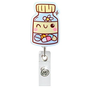 Porte-badge infirmière en acrylique style américain, vente en gros, cadeau personnalisé, porte-badges en acrylique sur mesure - Product Image 5