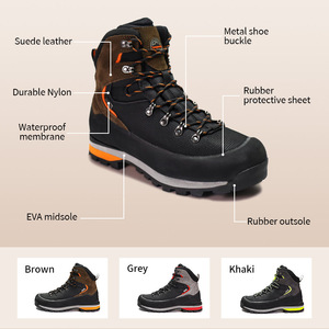 <span class=keywords><strong>Botas</strong></span> de Trabajo para <span class=keywords><strong>Hombre</strong></span> Hanagal, Fabricación OEM/ODM, Personalizadas, para Exteriores, de Moda, Rojas, Estilo <span class=keywords><strong>Barefoot</strong></span>, de Caña Baja, en Oferta - Product Image 3