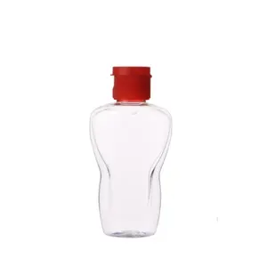 フリップトップキャップ卸売プラスチックローションベビーオイルボトルハンドサニタイザーボトル