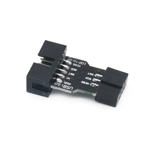 Jiaqisheng jqs 10pin để 6pin Adapter Board <span class=keywords><strong>Atmel</strong></span> stk500 avrisp usbasp ISP giao diện chuyển đổi RoHS compliant - Product Image 3