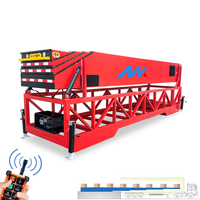 Système de convoyeur à bande télescopique mobile haute vitesse pour la manutention de colis et la ligne de chargement de conteneurs pour concentrateur logistique