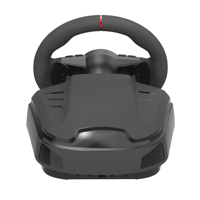 Volante de Carreras para Juegos de PC y Nintendo Switch, Volante para Juegos de Carreras con Pedales Dobles y Triples
