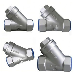 Filtro en Y de Acero Inoxidable con Rosca Interna, Válvula de Filtrado de Impurezas para Tuberías, Apto para Aplicaciones de Plomería - Product Image 2