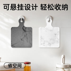 Alfombrilla de tierra de diatomeas con diseño floral rectangular, aislante del calor, para protección en la cocina, superficie antideslizante. - Product Image 4