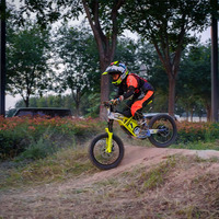 Moto électrique tout-terrain pour enfants, moteur sans balais 1500W, cadre en alliage d'aluminium, autonomie de 40 km, pour enfants de 8 à 12 ans, livraison directe d'usine