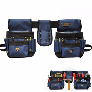<span class=keywords><strong>Kit</strong></span> <span class=keywords><strong>de</strong></span> <span class=keywords><strong>electricista</strong></span> con funda, bolsa colgante <span class=keywords><strong>de</strong></span> cintura gruesa, reparación <span class=keywords><strong>de</strong></span> múltiples bolsillos, cremallera, bolsa <span class=keywords><strong>de</strong></span> cintura para herramientas - Product Image 4