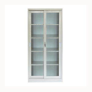 <span class=keywords><strong>Armoire</strong></span> de rangement en métal à 2 portes coulissantes <span class=keywords><strong>Armoire</strong></span> de classement pour <span class=keywords><strong>bureau</strong></span> commercial - Product Image 4