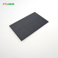 Panneau solaire Foldsun résistant aux intempéries, non standard, en PET PERC, personnalisé, indice de protection IP67, haute efficacité 22,4 %, CE ROHS FCC PSE pour