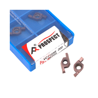 PROSPECT VC1103R150/VC1103R200 P6205 Inserts de coupe CNC, outils de tournage en carbure d'origine pour tour
