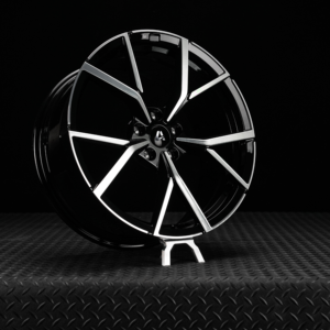 Jantes en alliage d'aluminium forgées <span class=keywords><strong>à</strong></span> profil profond, taille personnalisée 15 16 17 18 19 pouces, noir brillant pour <span class=keywords><strong>Ford</strong></span> <span class=keywords><strong>Mustang</strong></span> Shelby GT500 - Product Image 1