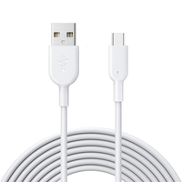 Focuses-Cable USB tipo C para móvil, Cable de carga de velocidad rápida, macho a USB-A, 2,0