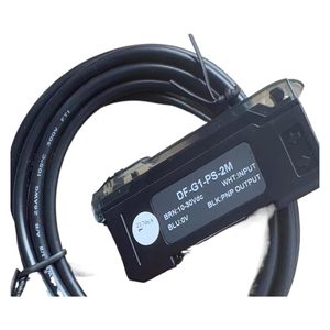 RTYUQWESB เซ็นเซอร์ไฟเบอร์ออปติก DF-G1-PS-2M 10-30Vdc เอาต์พุต PNP - Product Image 2