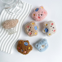 Fabrika fiyat toptan Cuteness ayı Poppings telefon soketi Griptok peluş cep telefonu tutamak sıcak satış telefon aksesuarları