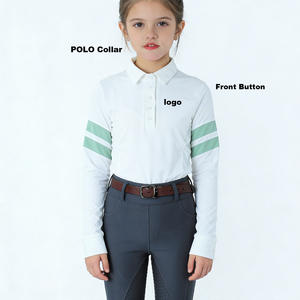 Camisa ecuestre única de ARLAN con logotipo propio, conjunto ecuestre para niños, ropa ecuestre - Product Image 1