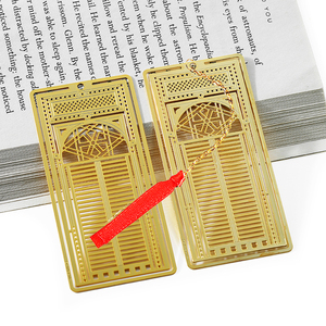 Marcapáginas Metálico con Borla, Grabado con el Nombre de Alá, Regalos Islámicos Árabes, Marcapáginas Musulmanes del Corán, Diseño Personalizado - Product Image 3