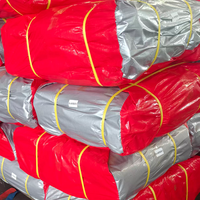 Bâche en PE résistante aux intempéries, imperméable, unie, pour la protection des voitures, des chantiers, des entrepôts et des abris extérieurs