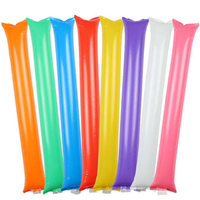 Wholesale Inflatable Cheering Sticks Noise Maker Thundersticks for Football Fans