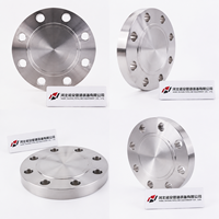 Bride flexible rotative Premium UHV CF SS304316LN-ESR pour équipements pétroliers et gaziers, projets industriels lourds