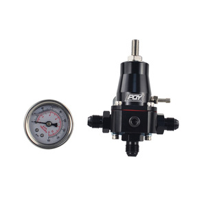 ตัวปรับแรงดันน้ำมันเชื้อเพลิง Poy 14-36PSI พร้อมเกจวัดและอะแดปเตอร์ An6 สำหรับการอัพเกรดแบบดัดแปลง - Product Image 2