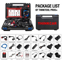 Herramienta de Diagnóstico Automotriz THINKTOOL Pros, Escáner de Códigos OBD2 con Sistema Completo TPMS de 10 Pulgadas, 28+ Funciones de Reinicio, Programador de Llaves, 12V 12