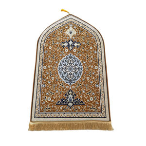 Mullins Couverture de pèlerinage islamique pliable et lavable Couverture de prière en flanelle imprimée épaissie Tapis de prière en éponge portable - Product Image 5