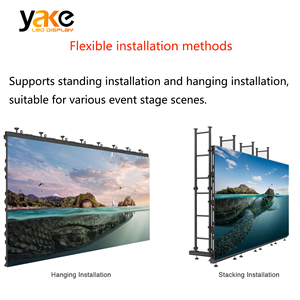 Yake HD防水LEDスクリーンP2.6 P2.9 P3.91 LED壁可動LEDビデオウォールレンタルステージLEDスクリーン屋内屋外LEDディスプレイ - Product Image 6