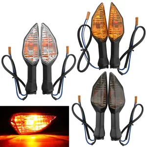 Feux de clignotants LED pour motos Z900 Z250 Z1000 SL Z650 Ninja <span class=keywords><strong>650</strong></span> 400 <span class=keywords><strong>ZX6R</strong></span> Versys 1000, rénovation/mise à niveau, nouveau, garantie de 12 mois - Product Image 1