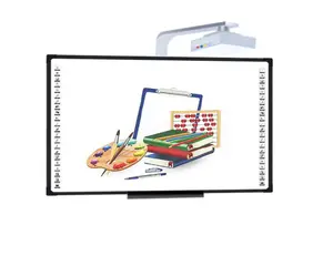 82 polegadas interativo quadro branco dvit óptico 2/4 câmeras para educação/negócio 78 "~ 150" tamanho personalizado ir opcional