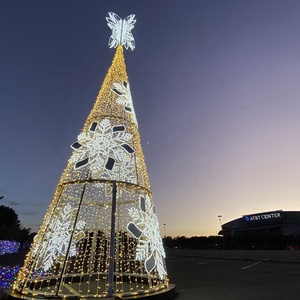 Dễ dàng vận chuyển và lắp đặt thương mại khổng lồ 10m 12M 14M 16M Cây thông giáng sinh ngoài trời trang trí Giáng sinh lớn - Product Image 4