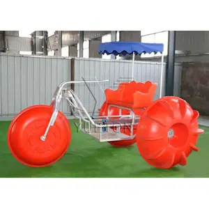 Aqua Water Park Zee Sport Apparatuur Pedaal Boot Water Driewieler Fiets Met Grote Wielen