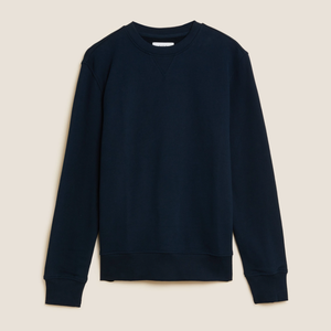 Sweat-shirt d'hiver surdimensionné pour femme en élasthanne/coton écologique, avec logo personnalisé, en molleton épais et lourd, coupe épaules tombantes, haut long - Product Image 5