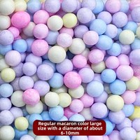 Boules de mousse multicolores écologiques personnalisées 1kg 2-3mm/4-6mm/6-10mm Kits de Slime à faire soi-même Matériau de rembourrage protecteur pour mariage