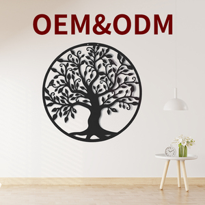 <span class=keywords><strong>Arbre</strong></span> <span class=keywords><strong>de</strong></span> <span class=keywords><strong>vie</strong></span> moderne en fonte, art mural fait à la main, peinture suspendue pour une utilisation intérieure/extérieure dans la maison, le bureau, le garage - Product Image 6