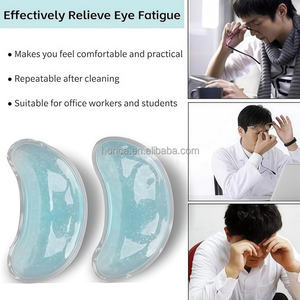 Patchs réutilisables en gros pour les yeux, pour les poches sous les yeux, coussinets de gel réutilisables rafraîchissants, masque facial pour thérapie chaude et froide - Product Image 6