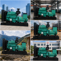 Groupe électrogène diesel industriel personnalisé XPC30 de type ouvert 27kW 33.75kVA triphasé avec moteur Cummins et alternateur Leroy Somer 100kW 15kW