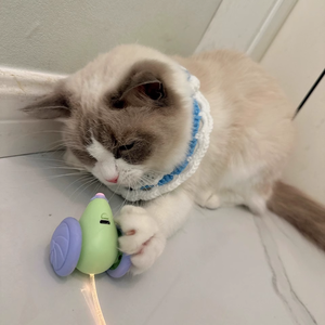 Lampu LED isi ulang daya USB bentuk kucing, mainan gerakan interaktif untuk hewan peliharaan, mainan elektrik olahraga Mewah Klasik Ramah Lingkungan - Product Image 3