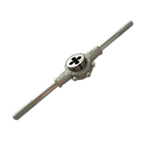 Lot de 20 tarauds et filières métriques en acier allié, kit d'outils de réparation de filetages avec clé à taraud et filière, vente en gros, directement de l'usine