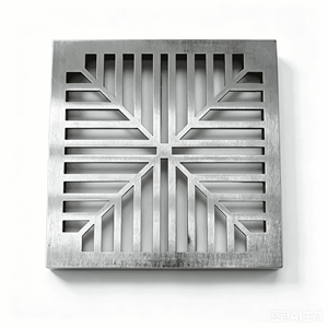 Grille de drainage en acier inoxydable avec cadre à fentes pour l'évacuation des eaux pluviales et des eaux usées - Product Image 2