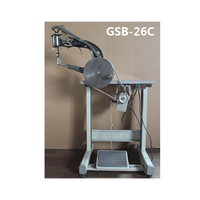 Machine à réparer les chaussures à cylindre à aiguille simple, ancienne, manuelle ou électrique, GSB-26C, ensemble complet